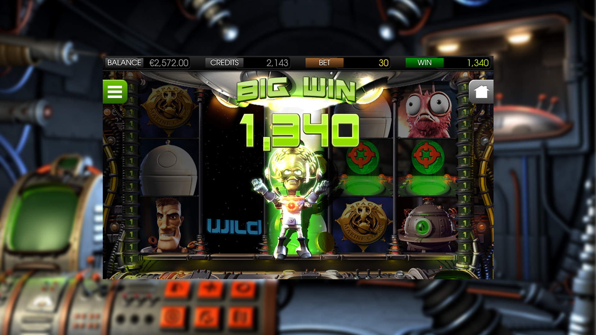 BetSoft Arrival Screenshot