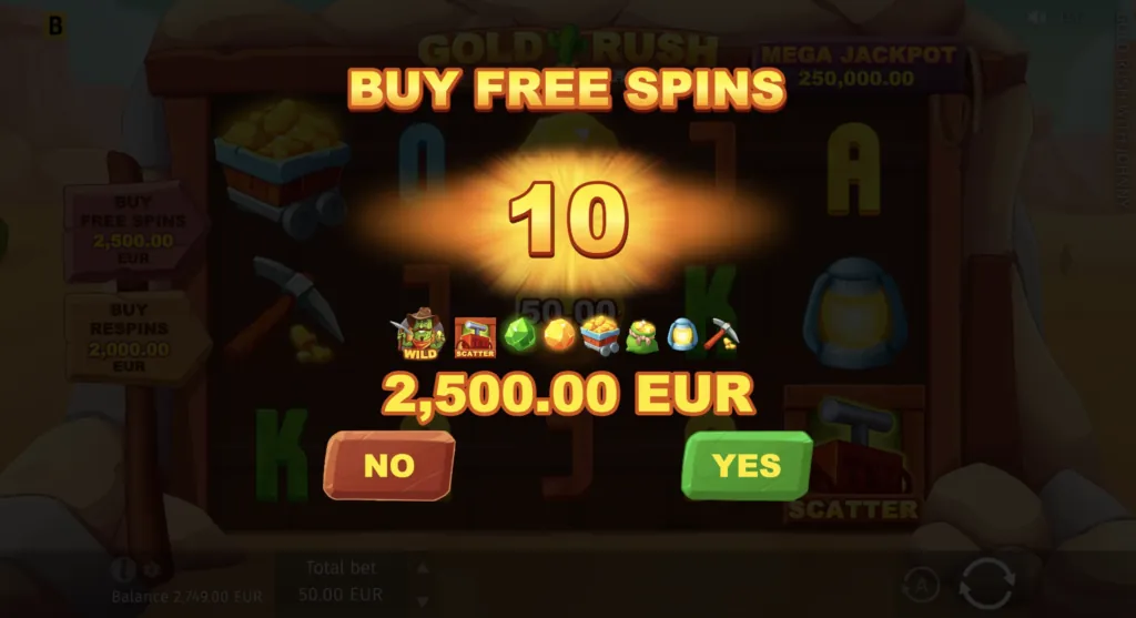 BG Gold Rush With Johnny Cash Screenshot