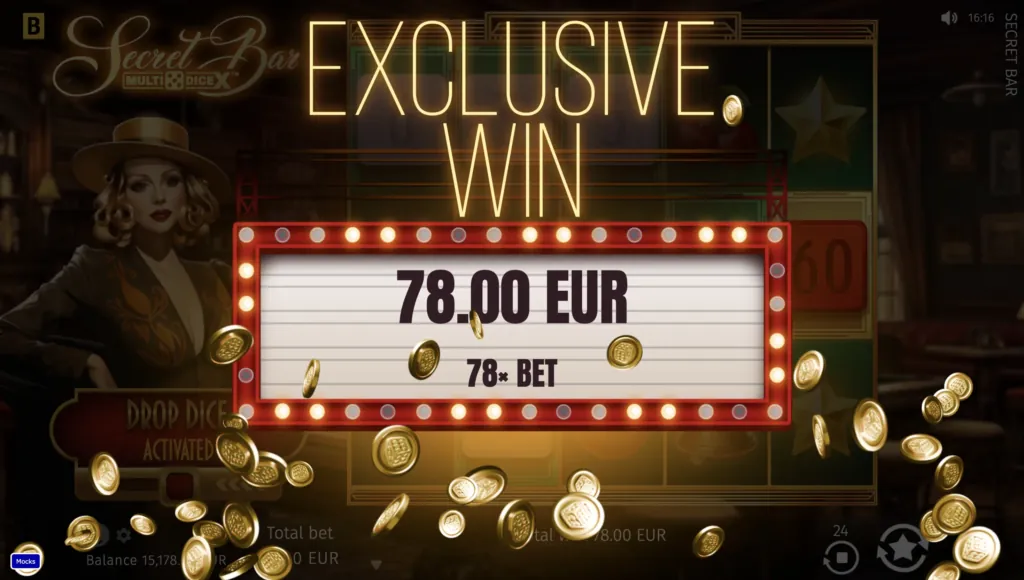 BG Secret Bar Multidice X Screenshot