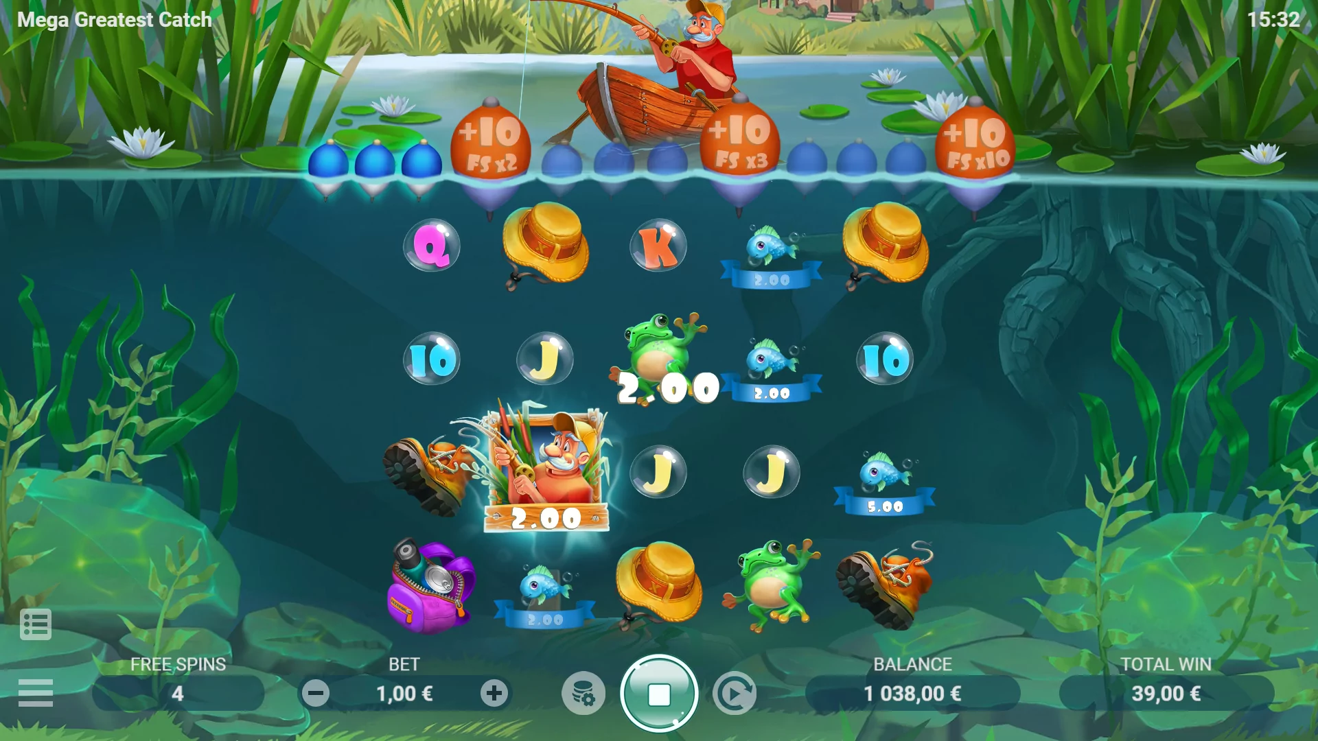 EVO Mega Greatest Catch Screenshot