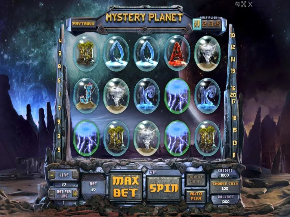 EVO Mystery Planet Screenshot