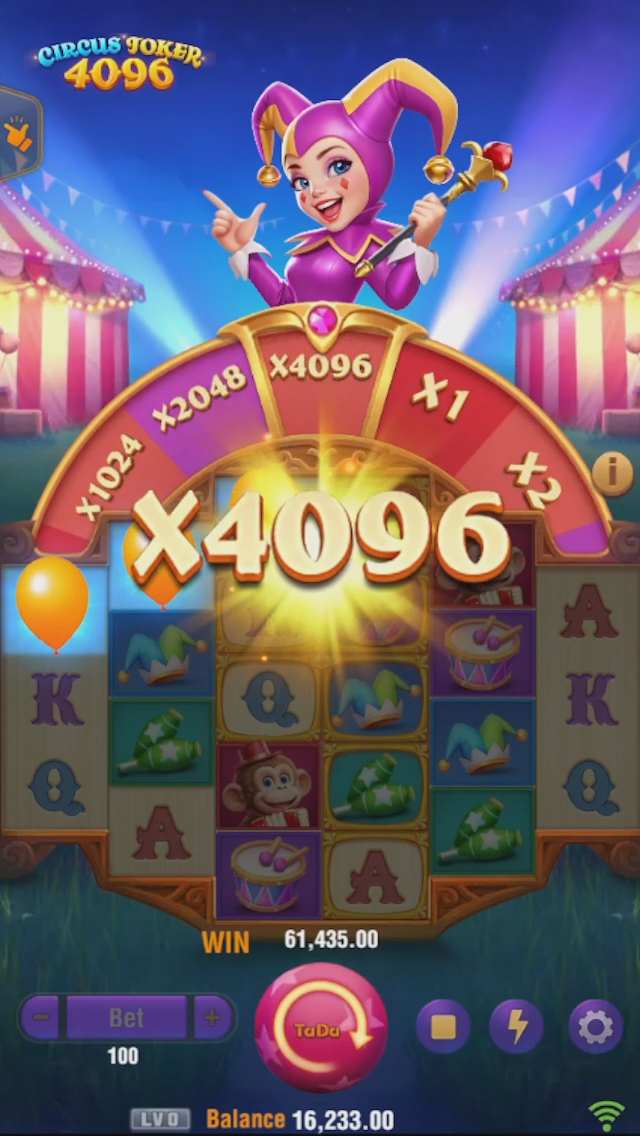 Circus Joker 4096 Screenshot