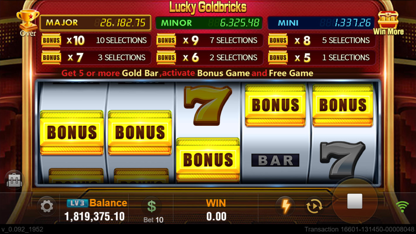 JILI Lucky Goldbricks Screenshot