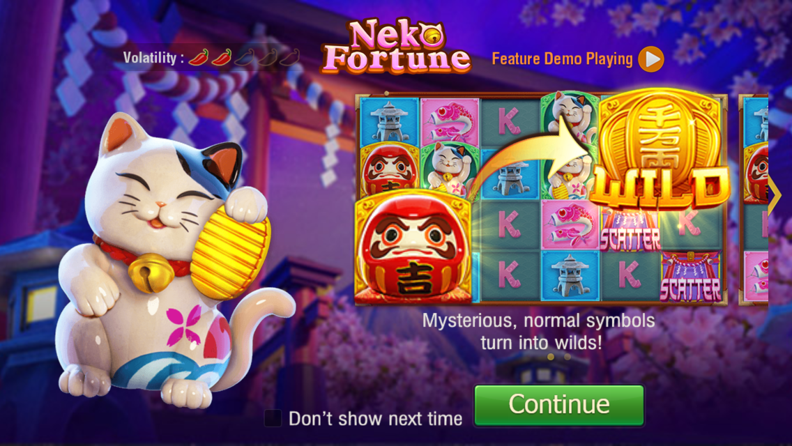 Neko Fortune Screenshot