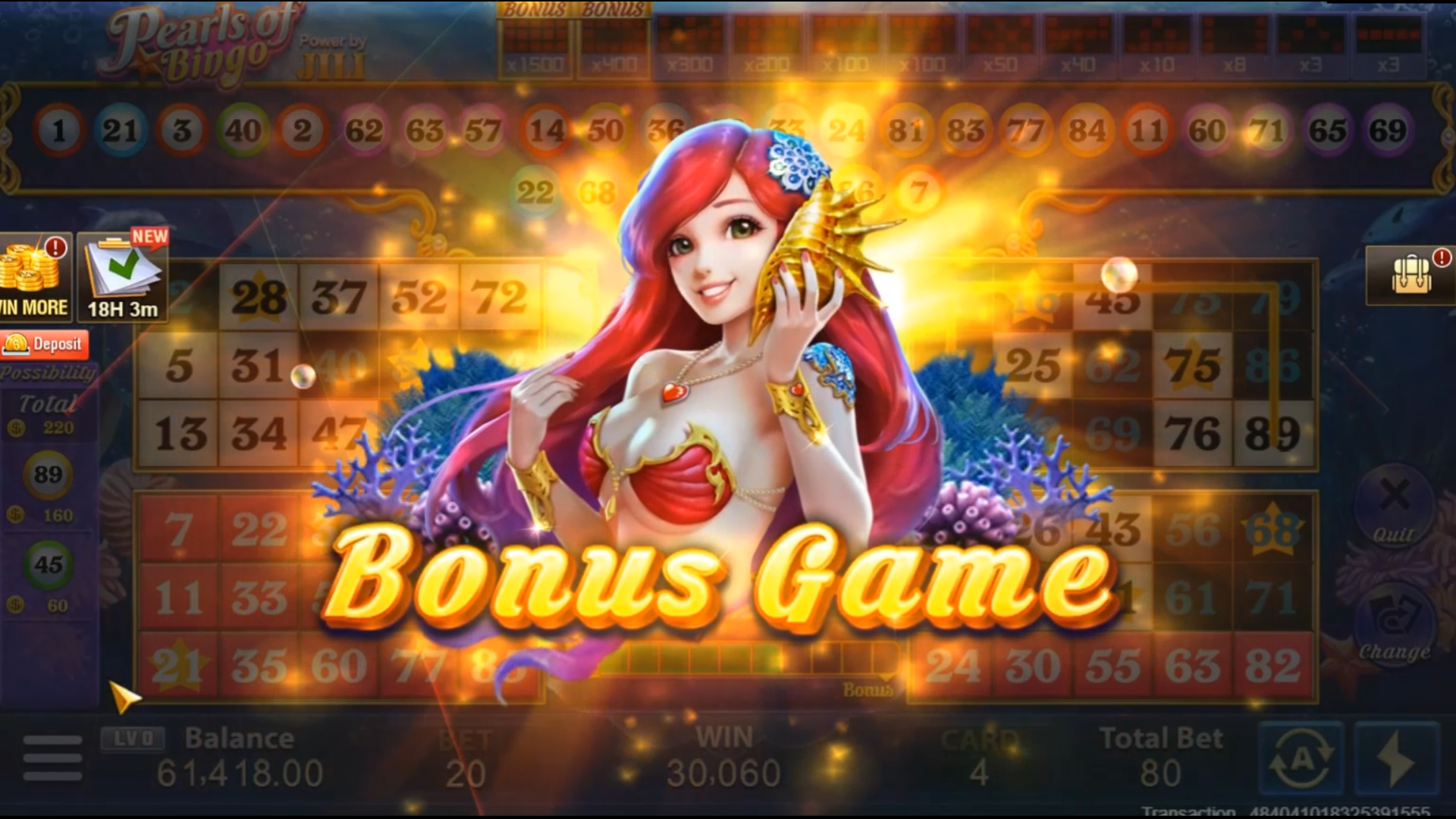 JILI Pearls of Bingo Screenshot