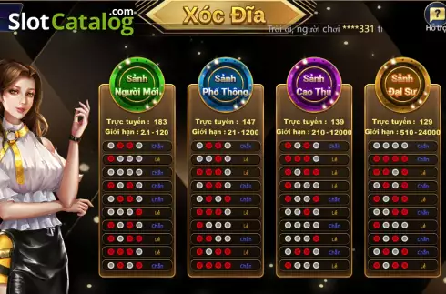 LuckyWin Video Online Xoc Dia Screenshot