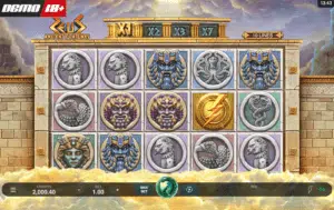 Ancient Fortunes Zeus Screenshot