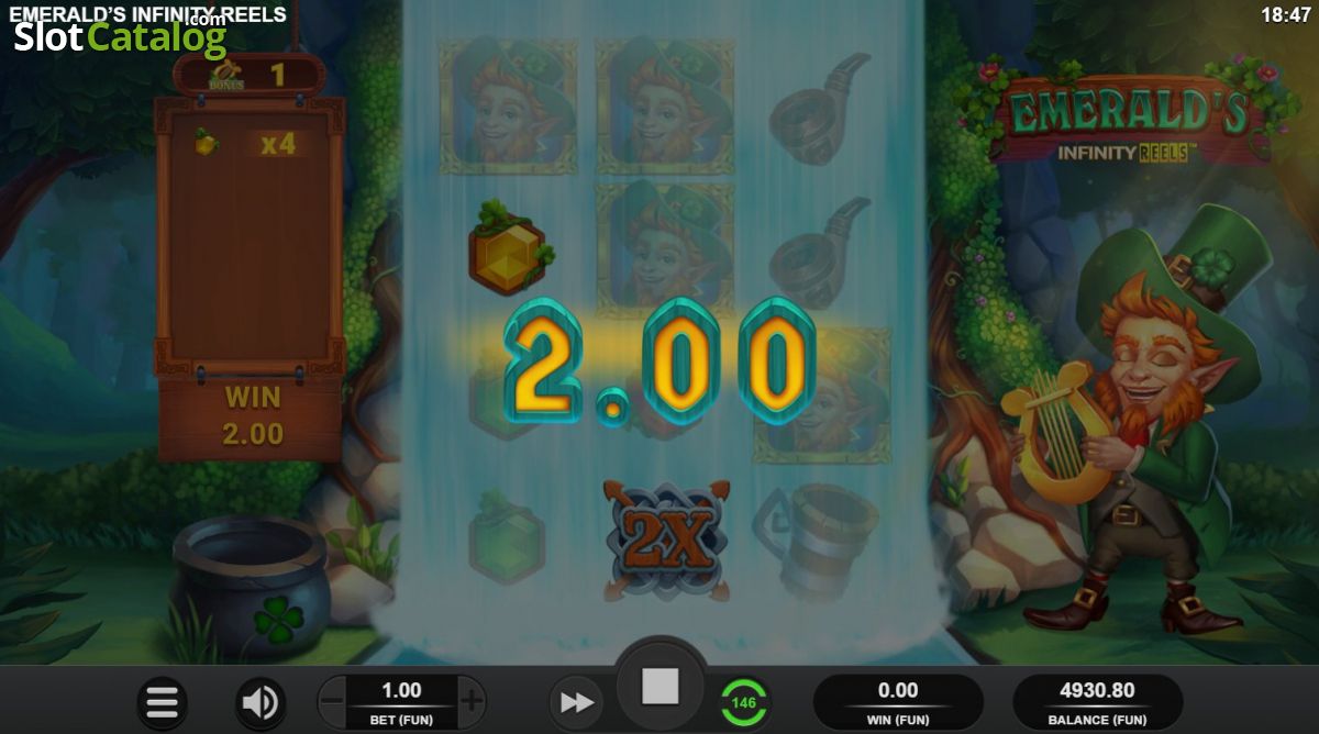 Emeralds Infinity Reels Screenshot