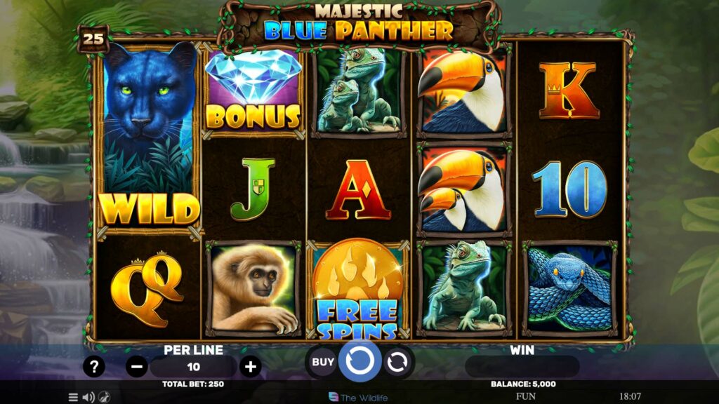 SP Majestic Blue Panther Screenshot