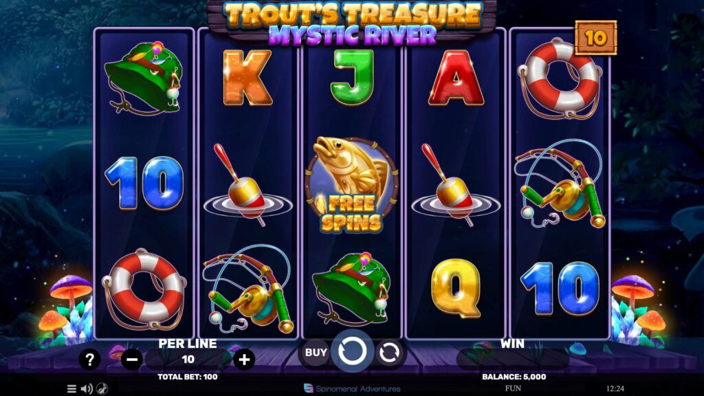 SP Trout's Treasure Mystic River Screenshot