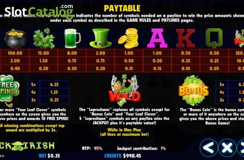 Lucky Irish Screenshot